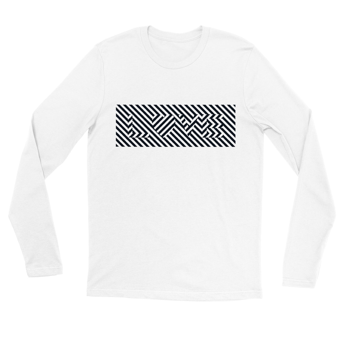 Diagonal Love Longsleeve T-shirt Women's