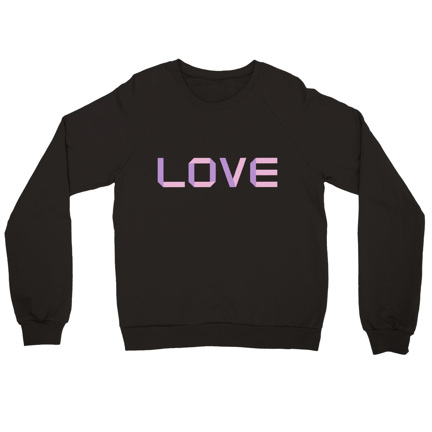 Folded Love Pink Sweatshirt Men's