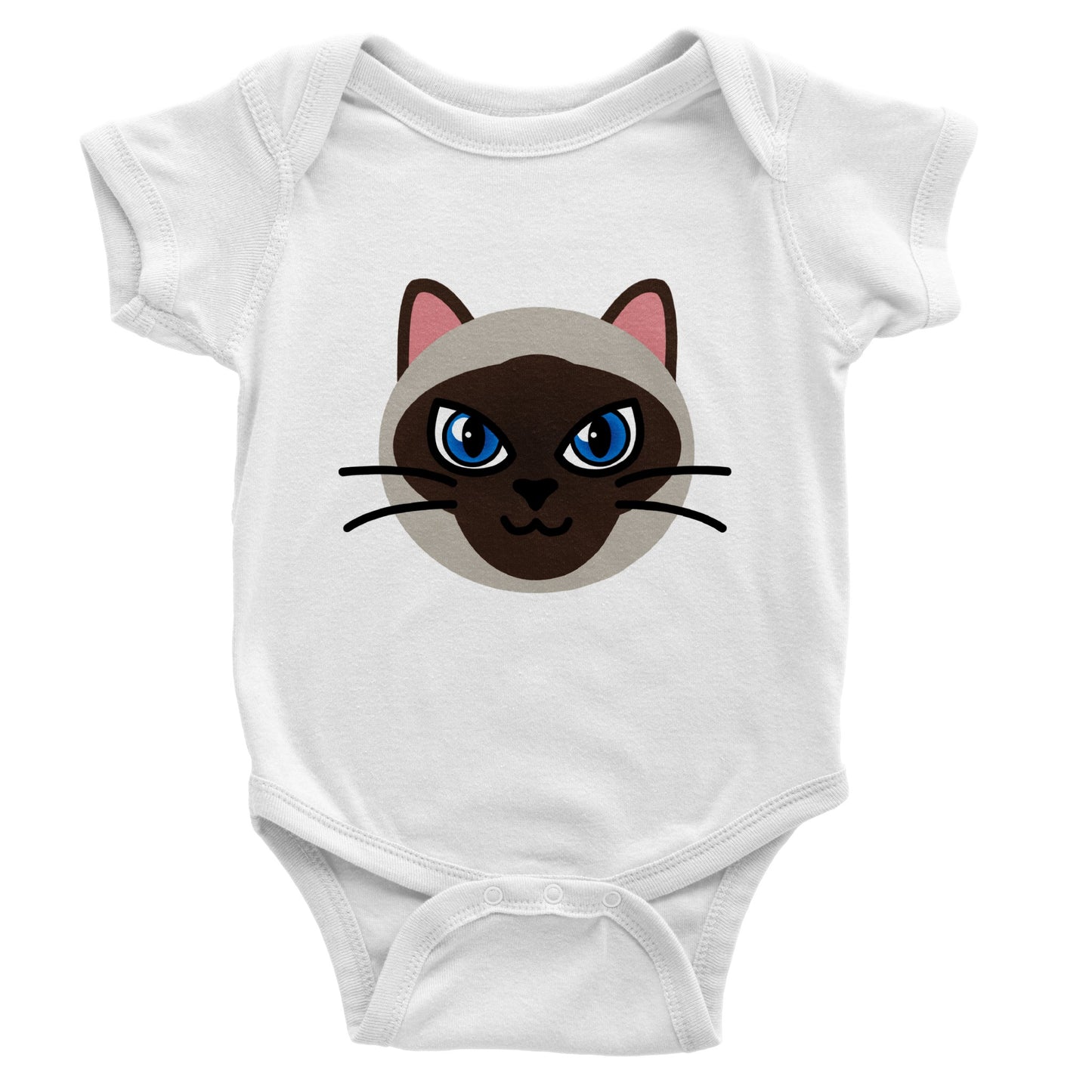 Cat Short Sleeve Bodysuit Baby