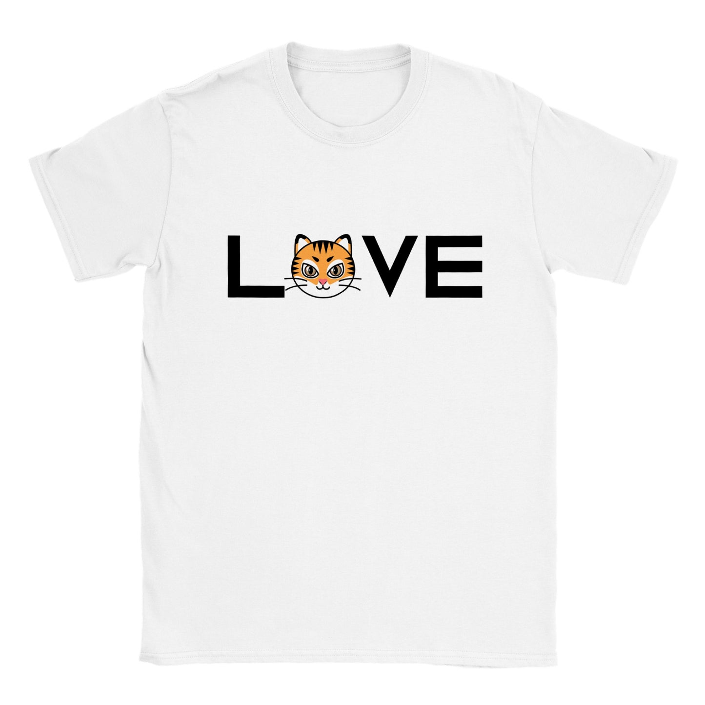 Tiger Love T-shirt Girls