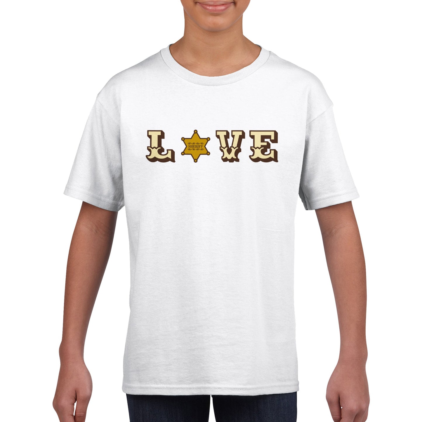 Sheriff Love T-shirt Boys