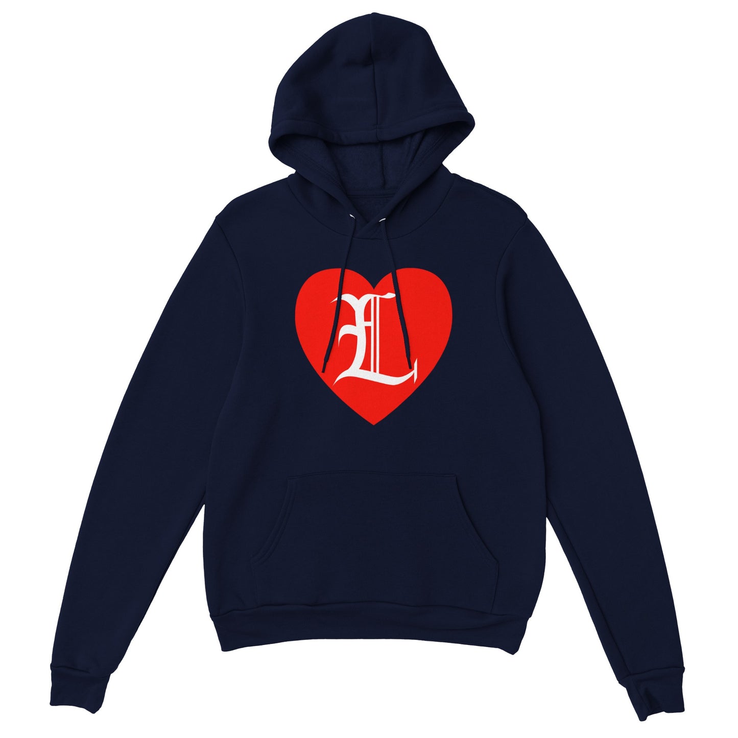 Gothic Heart Love Pullover Hoodie Women's