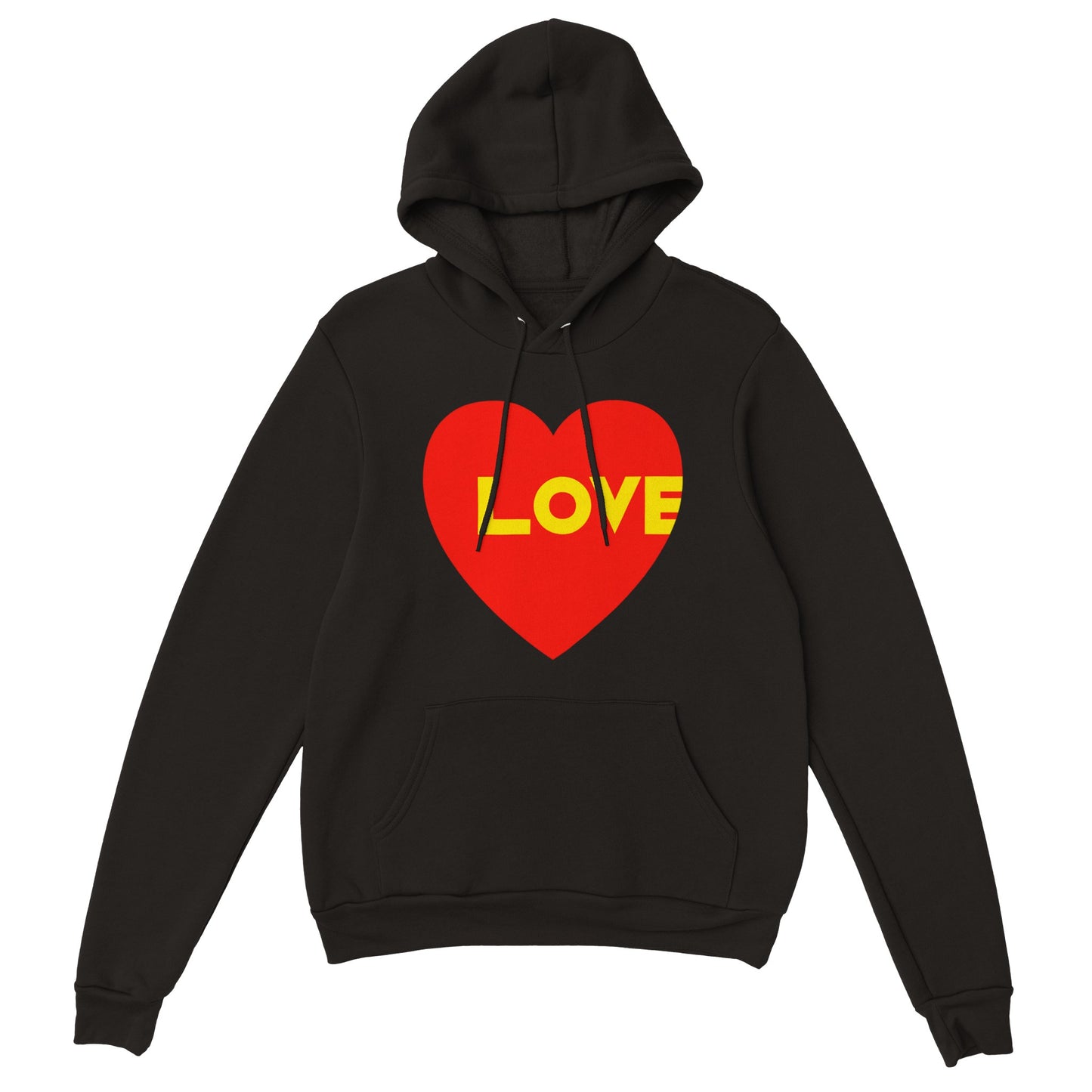 Offset Love Red Pullover Hoodie Men's