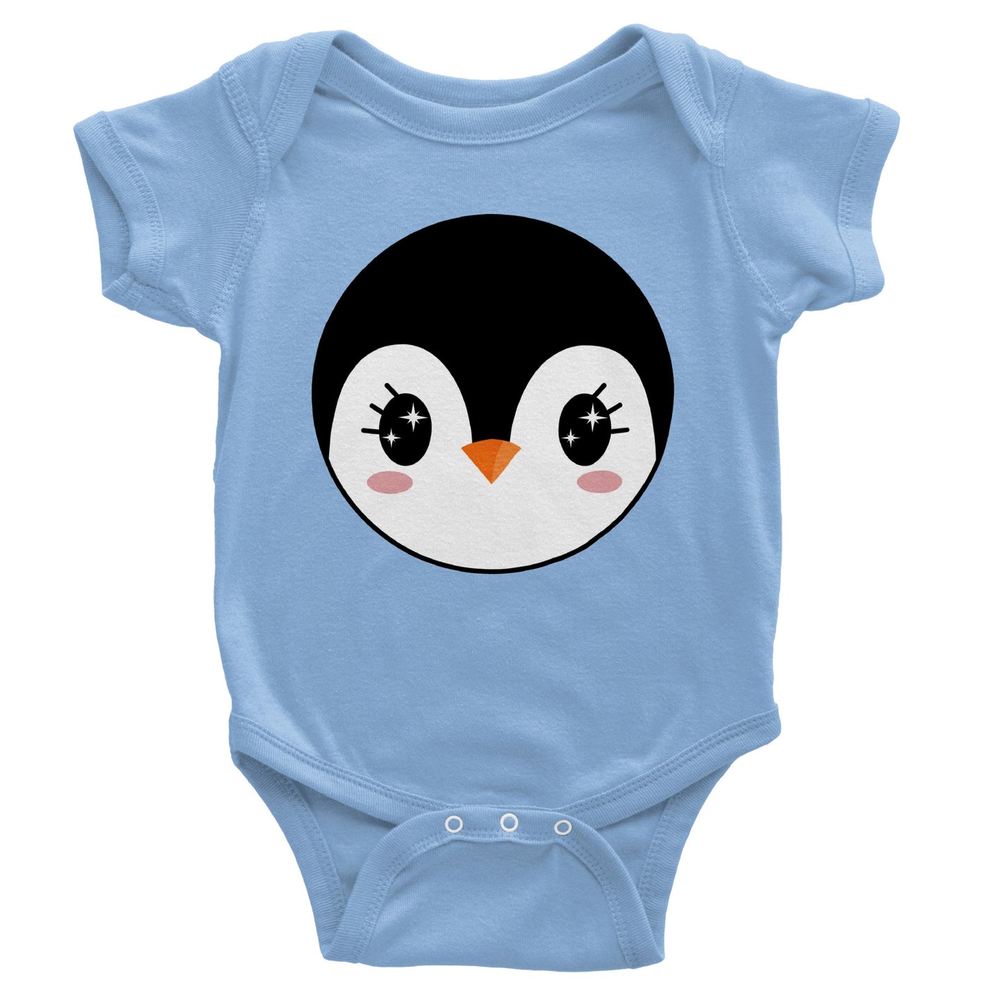 Penguin Short Sleeve Bodysuit Baby