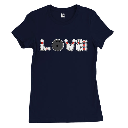 Bowling Love T-shirt Women's