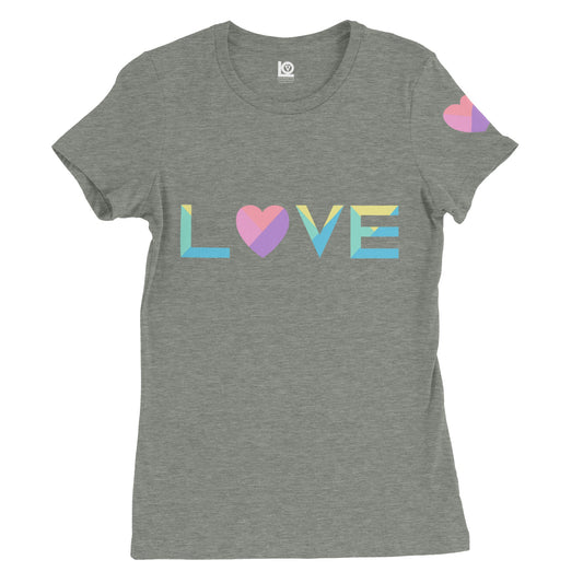 Angle Love Colorful T-shirt Women's